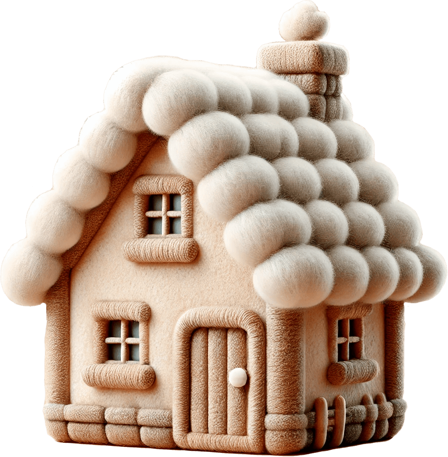 A wool house